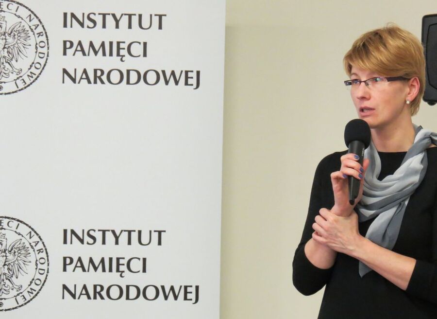 Dyrektor Oddziału IPN Barbara Bojaryn-Kazberuk