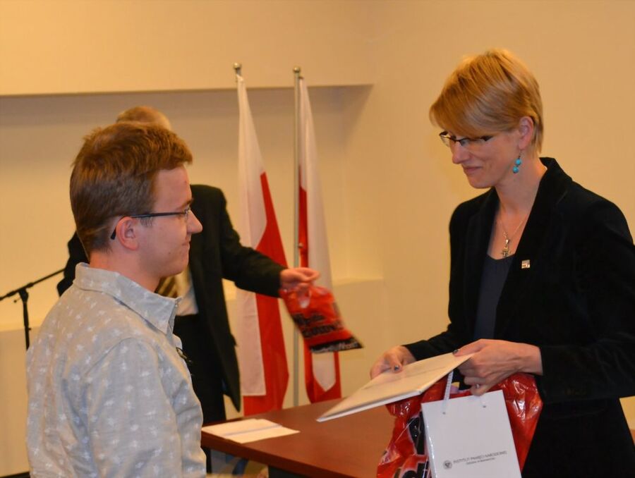 Wręczanie nagród laureatom konkursu