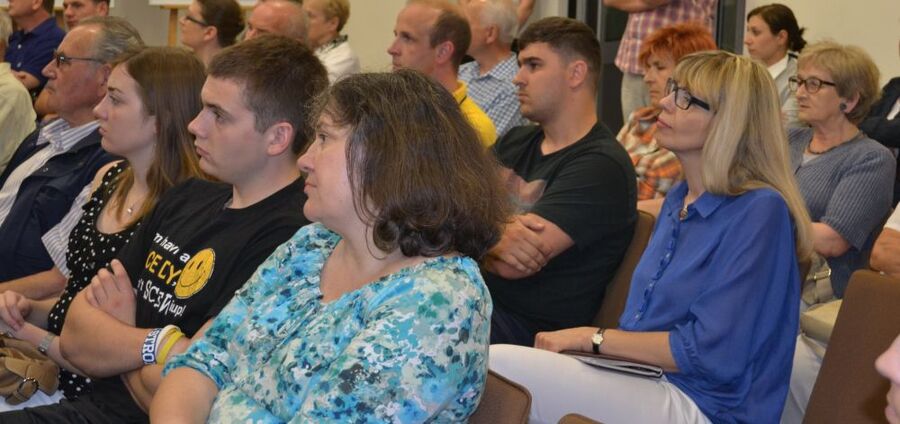 Wykład zgromadził komplet słuchaczy