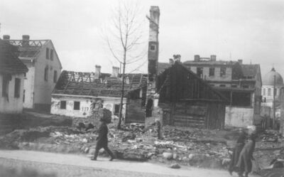 Chanajki – Dzielnica żydowska w Białymstoku, 1942 r.