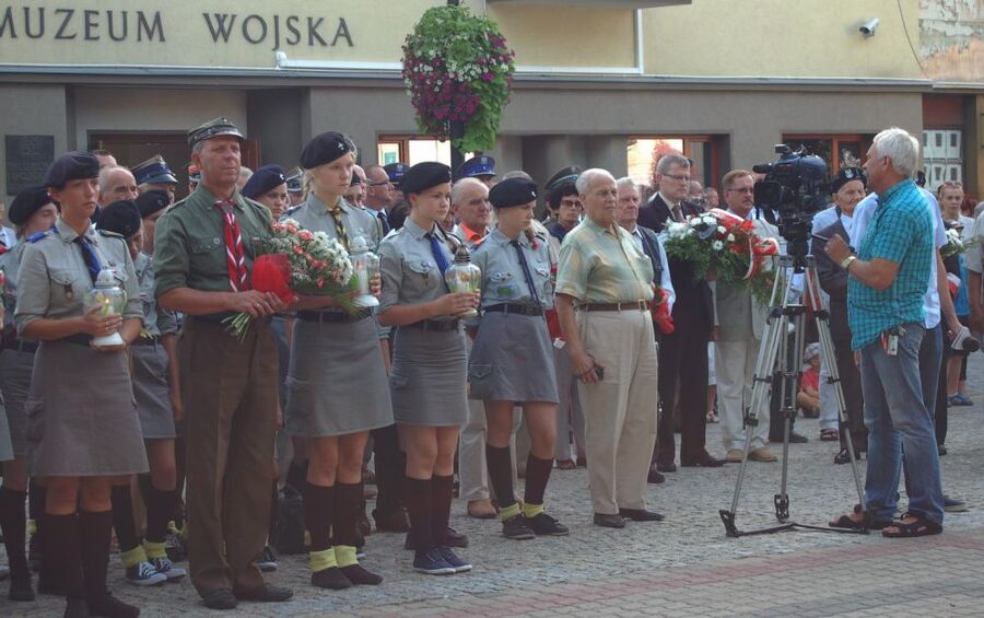 Godną oprawę uroczystości zapewnili m.in. harcerze
