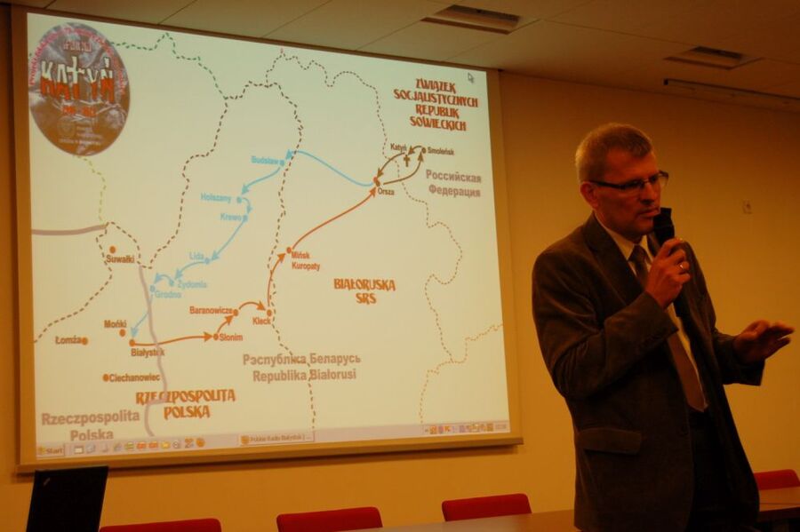 Dr Waldemar Wilczewski przypomniał ideę wyjazdu 