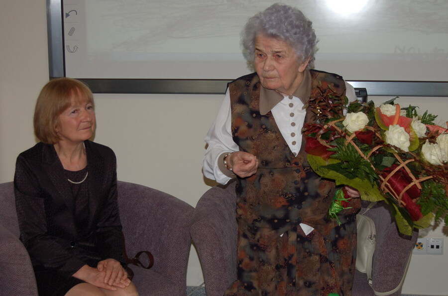 Wiktoria Malinowska z córką 