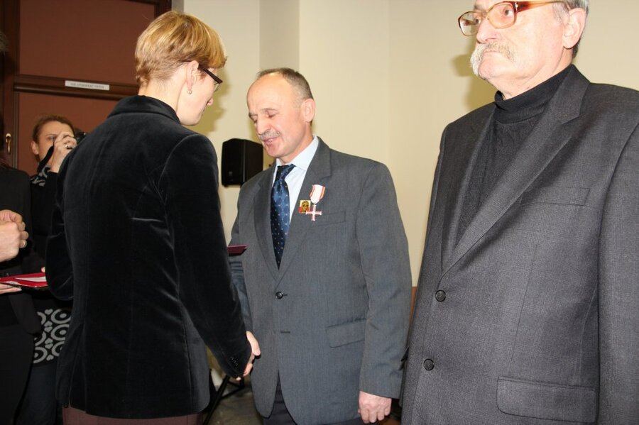 Gratulacje od Barbary Bojaryn-Kazberuk, dyrektor Oddziału IPN w Białymstoku