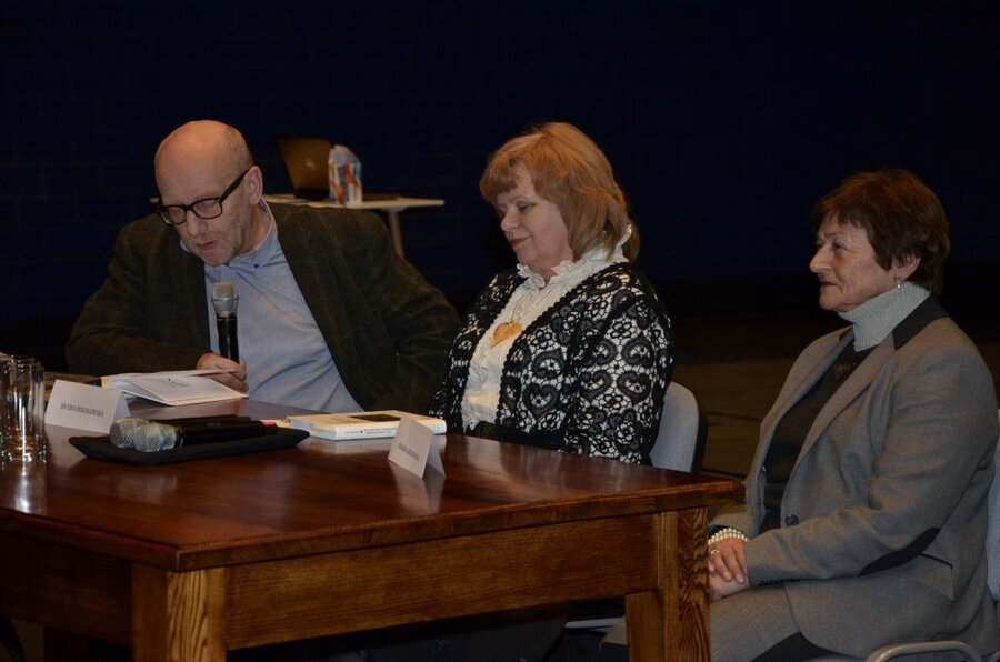 Prof. Paweł Śpiewak, dr Ewa Rogalewska, Halina Grubowska