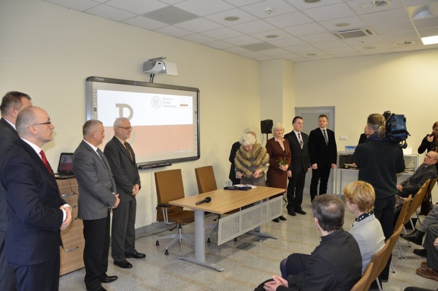 Na chwilę przed dekoracją