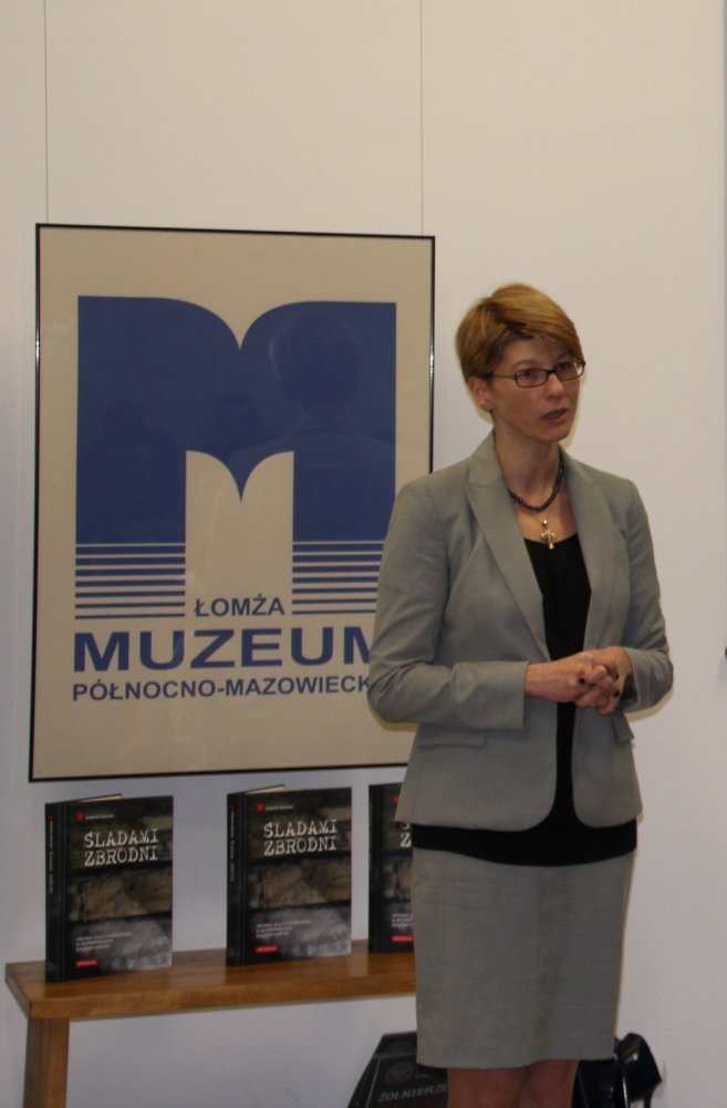 O zbrodniach okresu stalinowskiego mówiła Barbara Bojaryn-Kazberuk, dyrektor Oddziału IPN w Białymstoku 