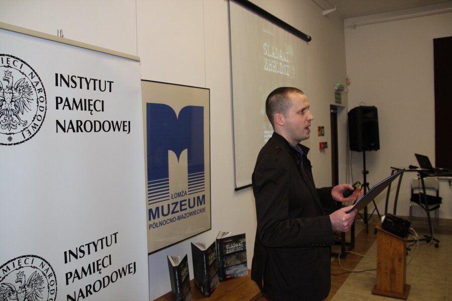 Dr Marcin Zwolski opowiadał o książce 