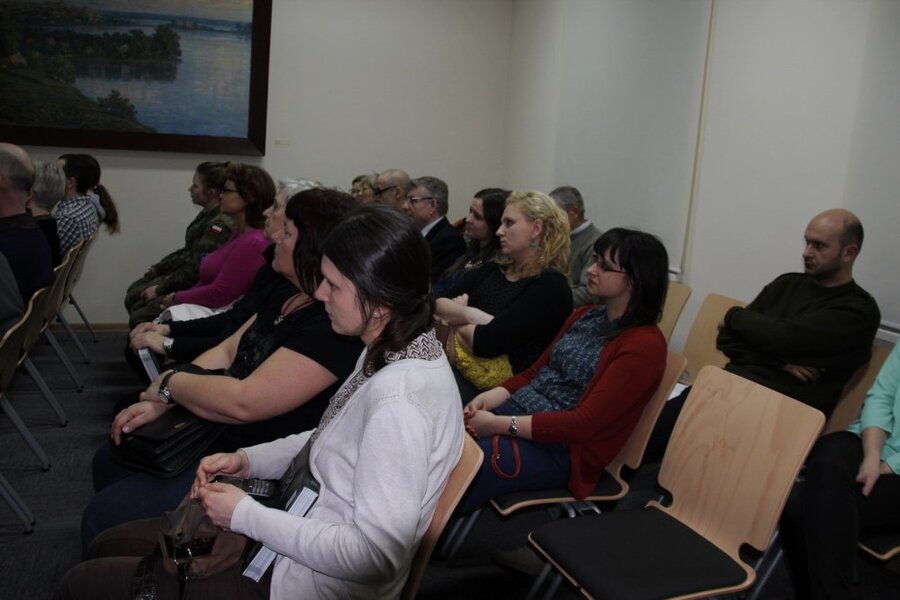 Na spotkanie przybyło około 30 osób