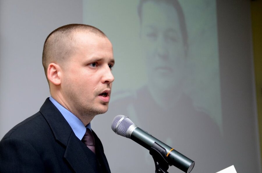 Dr Marcin Zwolski zaprezentował wyniki swoich badań