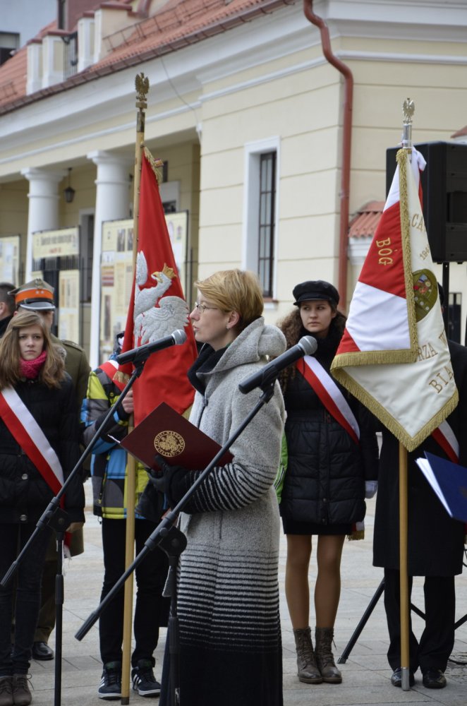 Wystąpienie dyrektor Oddziału IPN w Białymstoku Barbary Bojaryn-Kazberuk