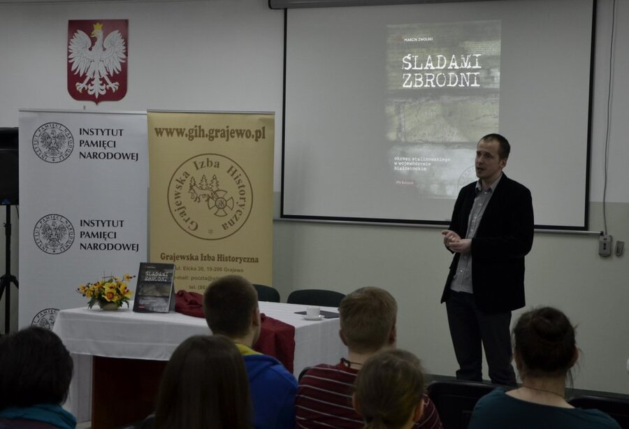 Prezentacja multimedialna o miejscach zbrodni komunistycznych na Ziemi Grajewskiej