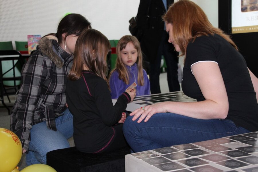 Turniej gier cieszył się dużym zainteresowaniem najmłodszych…