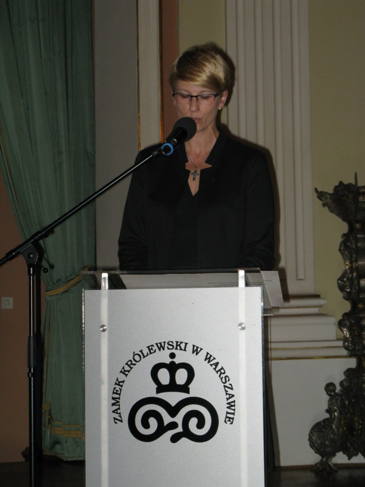 Dyrektor białostockiego oddziału IPN Barbara Bojaryn-Kazberuk zaprezentowała informacje o stanie śledztwa ws. Obławy