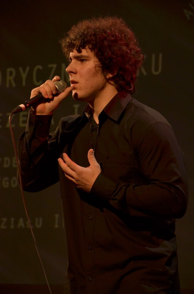 Bartosz Oszczędłowski, którego występ uświetnił galę