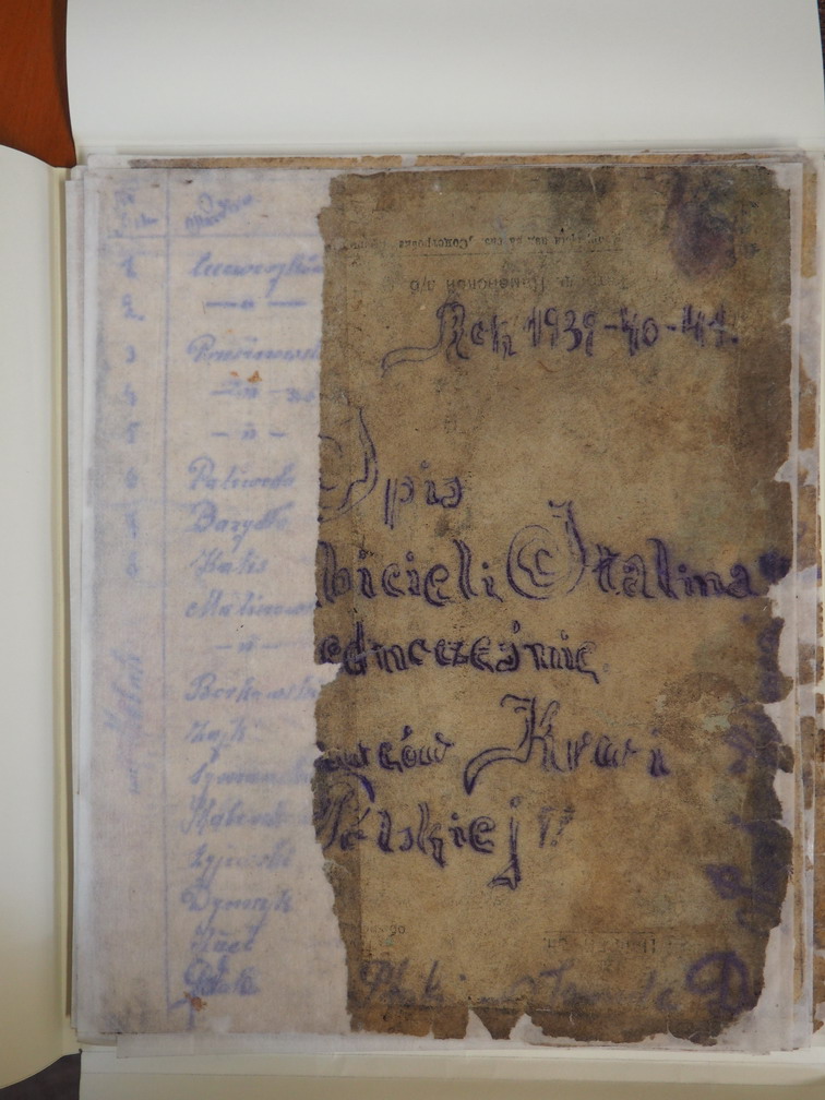 Dokumenty po konserwacji