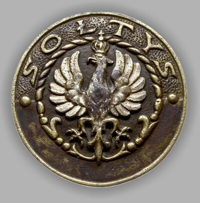 Oryginalna odznaka sołtysa z okresu II RP
