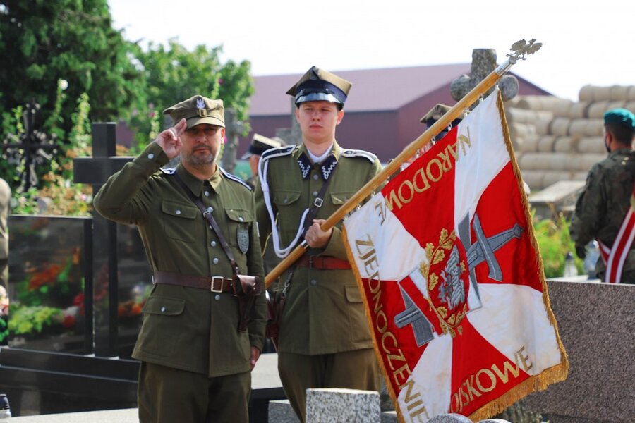 75. rocznica bitwy w Miodusach Pokrzywnych, fot. P.L.