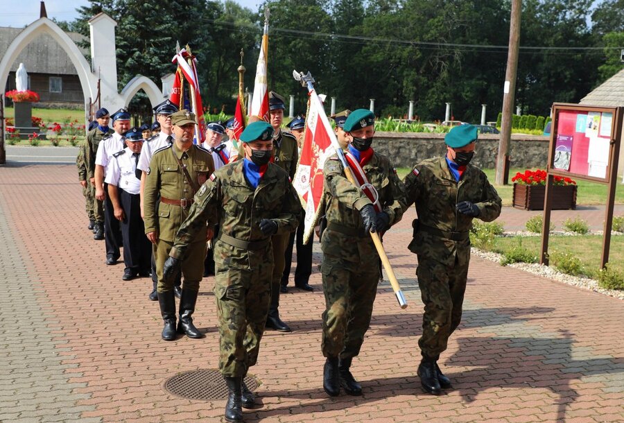 75. rocznica bitwy w Miodusach Pokrzywnych, fot. P.L.