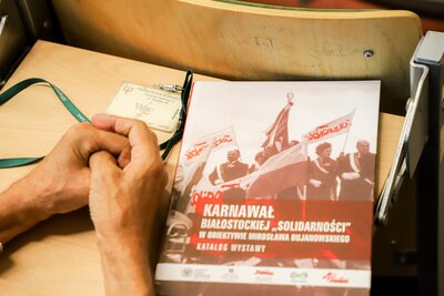 „Karnawał białostockiej Solidarności w obiektywie Mirosława Bujanowskiego”, fot. Paweł Bezubik IPN