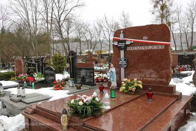 Narodowy Dzień Pamięci Żołnierzy Wyklętych, delegacja IPN odwiedza groby żołnierzy w Białymstoku, fot. IPN Białystok