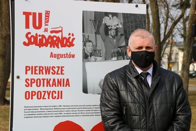Otwarcie wystawy „TU rodziła się Solidarność”, fot. OBEN IPN Białystok