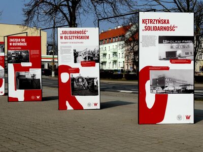 Otwarcie wystawy „TU rodziła się Solidarność”, fot. Delegatura IPN Olsztyn