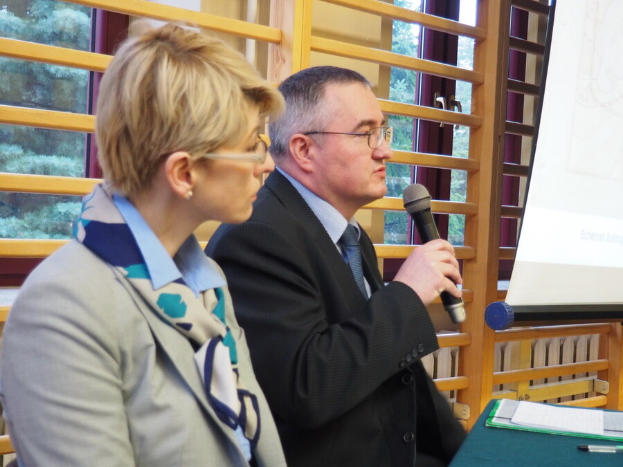 Piotr Łapiński mówił o przebiegu bitwy z partyzantami nad jeziorem Brożane