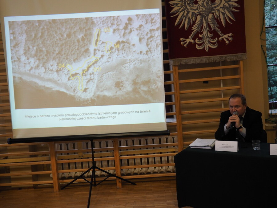 Prokurator Kulikowski przedstawił opinię biegłych na temat potencjalnych miejsc pochówku Ofiar Obławy