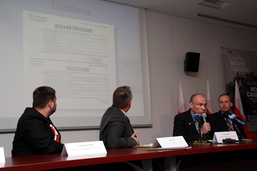 Spotkanie z rodzinami Ofiar egzekucji niemieckiej z 5 listopada 1942 r., Fot, Iza Kuna