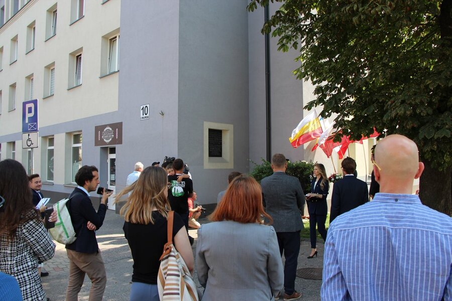 78. rocznica powstania w Gettcie Białostockim. Fot. P. Bezubik IPN Białystok