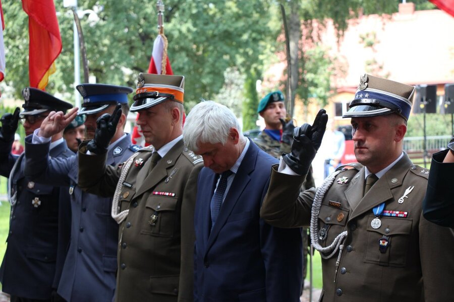 78. rocznica powstania w Gettcie Białostockim. Fot. P. Bezubik IPN Białystok