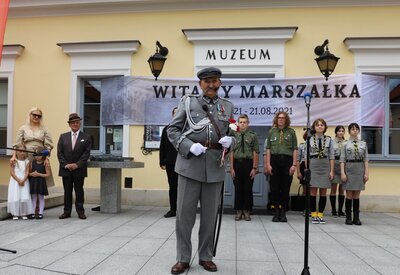 Obchody 100. lecia nadania honorowego obywatelstwa miasta Białegostoku Józefowi Piłsudskiemu. Fot. A.Piekarska IPN