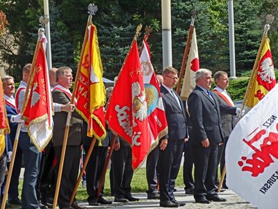 Obchody 41-lecia powstania Niezależnego Samorządnego Związku Zawodowego „Solidarność”, Fot. Delegatura IPN Olsztyn