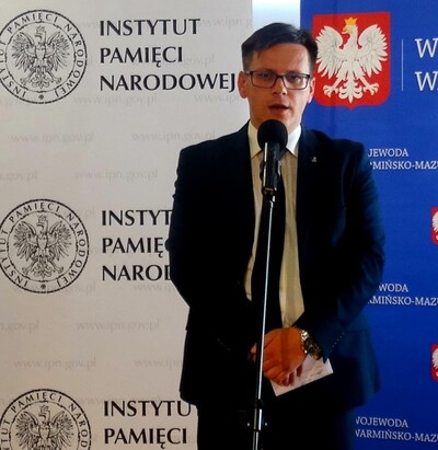 Otwarcie wystawy pt. "Stefan Wyszyński". Fot. Delegatura IPN Olsztyn