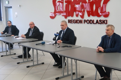 Konferencja prasowa poświęcona programowi obchodów 40. rocznicy wprowadzenia stanu wojennego w Polsce