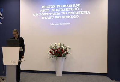 Konferencja rocznicowa o stanie wojennym. Fot. A. Piekarska IPN Białystok