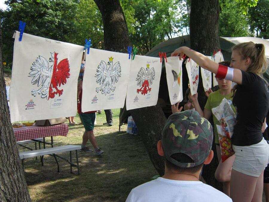 Malowanie symboli narodowych