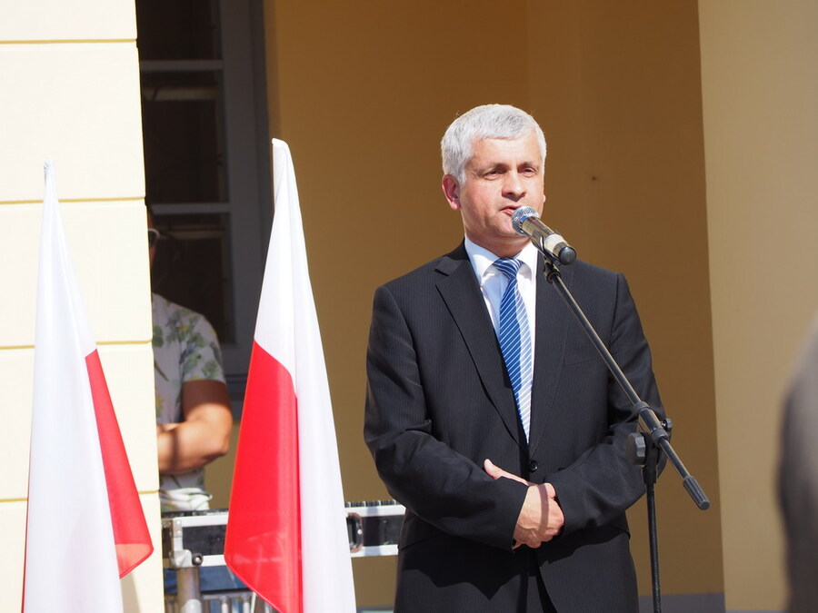 Wystapienie Wojewody podlaskiego Bohdana Paszkowskiego