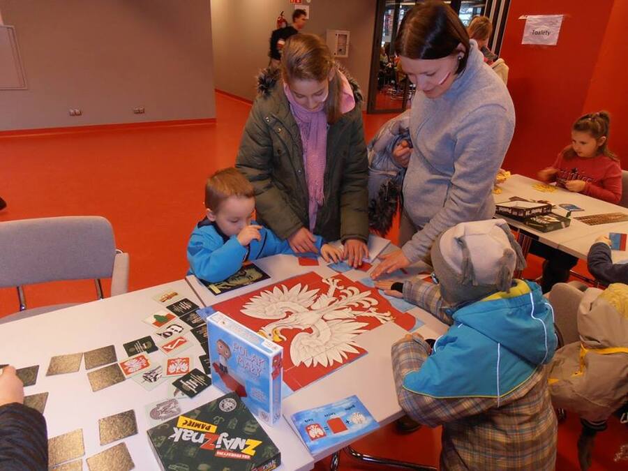 Prezentacja wystawy o „Ince” oraz gier i publikacji podczas XVI Biegu Niepodległości im. Seweryna Nowakowskiego