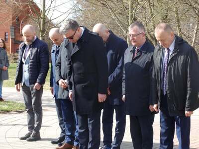 Obchody Dnia Pamięci Ofiar Zbrodni Katyńskiej, Olsztyn, 13 kwietnia 2022, Delegatura IPN Olsztyn