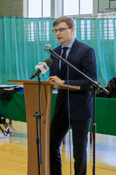 Wykład Pawła Niziołka o Józefie Marcinkiewiczu w ramach obchodów Narodowego Dnia Pamięci Ofiar Zbrodni Katyńskiej