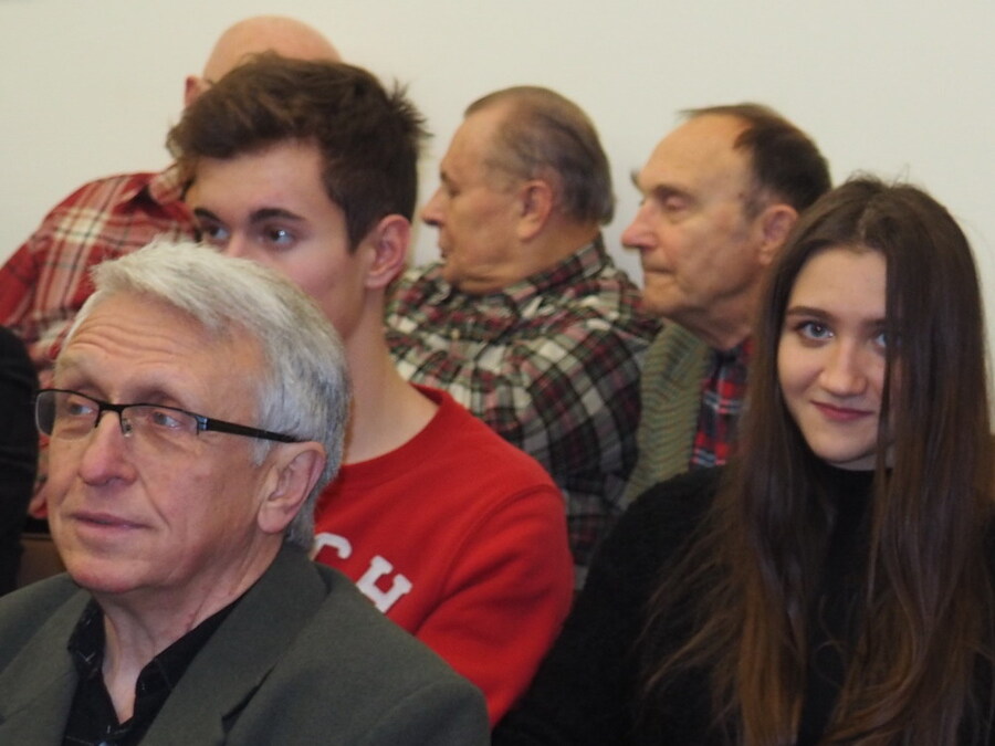 Publiczność obecna na wykładzie Jacka Pawłowicza pt. „Pałac cudów. Historia Aresztu śledczego MBP w Warszawie”