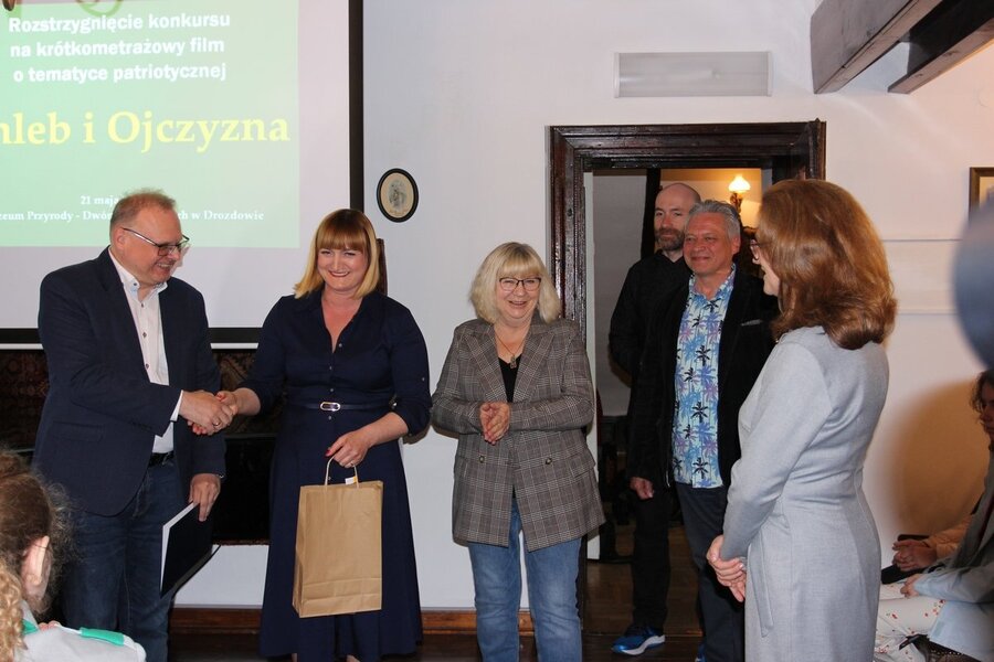 Finał konkursu na film krótkometrażowy o tematyce patriotycznej "Chleb i Ojczyzna" - Drozdowo, 21 maja 2022, Fot. Muzeum Drozdowo