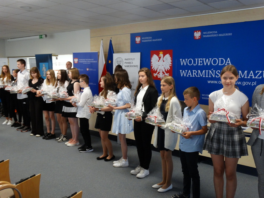 Gala Finałowa Konkursu recytatorskiego twórczości Żołnierzy Wyklętych pt. „Na znojną walkę” - Olsztyn, 14 czerwca 2022, Fot. Delegatura IPN Olsztyn