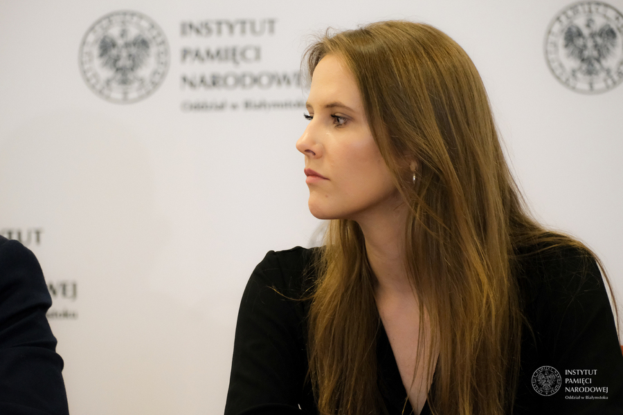 Konferencja prasowa poświęcona inicjatywom IPN w ramach obchodów 77. rocznicy Obławy Augustowskiej - Białystok, 6 lipca 2022, Fot. Paweł Bezubik IPN