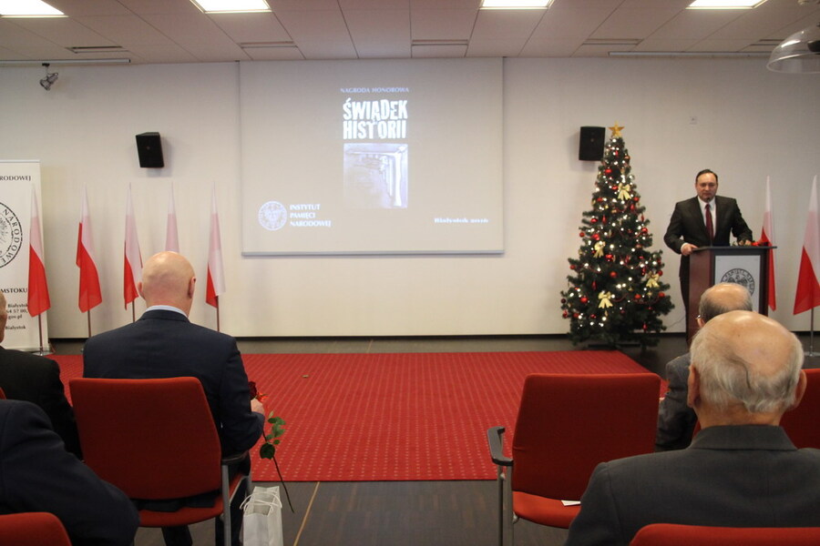 Podziękowanie w imieniu Laureatów wygłosił Pan Karol Czarniecki