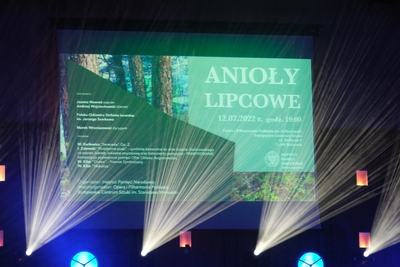 Koncert "Anioły Lipcowe" ku czci ofiar Obławy Augustowskiej - Białystok, 12 lipca 2022, Natalia Krzywicka