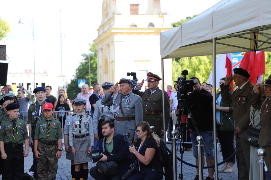 Miejskie obchody 78. rocznicy Powstania Warszawskiego - Białystok, 1 sierpnia 2022, Fot. Anna Piekarska IPN Białystok
