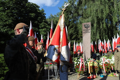 Miejskie obchody 78. rocznicy Powstania Warszawskiego - Białystok, 1 sierpnia 2022, Fot. Anna Piekarska IPN Białystok